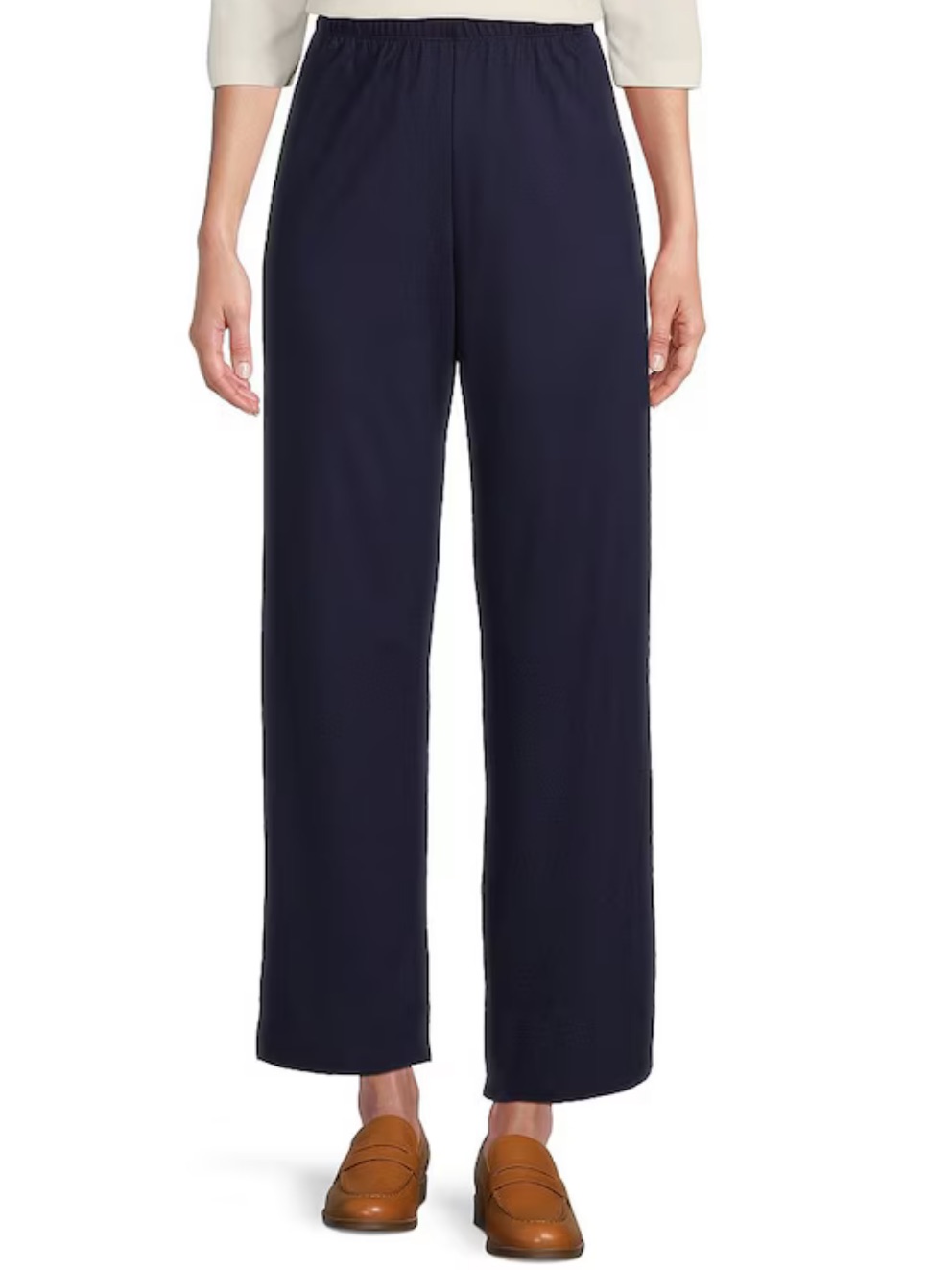 Bryn Walker Ponte Straight Leg Pants Women’s Size Xxl Pull On Stretch Knit Black